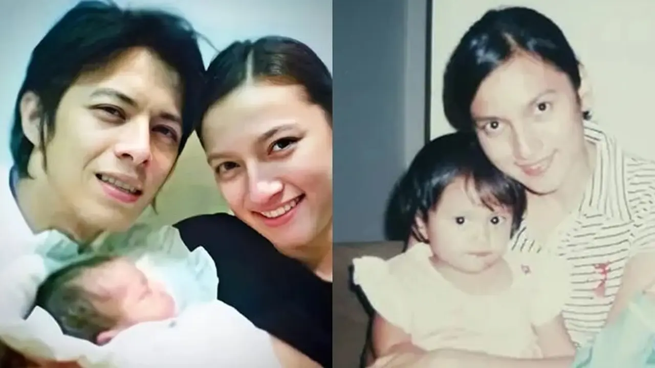 5 Foto Lawas Sarah Amalia Asuh Alleia Saat Masih Balita, Curi Perhatian