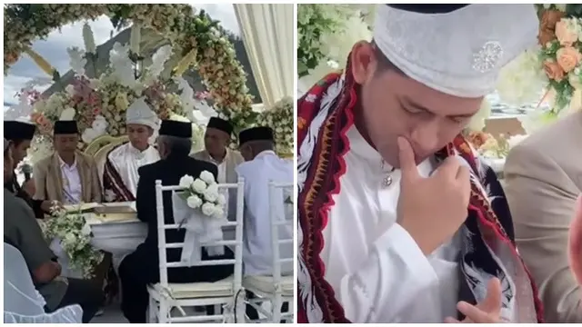 Sah Jadi Suami Istri, Ini 6 Potret Pernikahan Ilyas Bachtiar dan Nabila LIDA