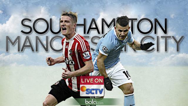 Southampton vs Manchester City (Bola.com/Samsul Hadi)