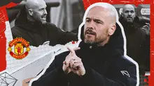Manchester United - Ilustrasi Erik ten Hag (Bola.com/Adreanus Titus)