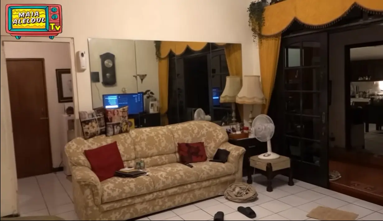 Rumah masa kecil Maia Estianty (Youtube/MAIA ALELDUL TV)