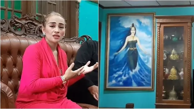 8 Potret Rumah Lilis Karlina, Penuh Benda Klenik Hingga Lukisan Nyi Roro Kidul