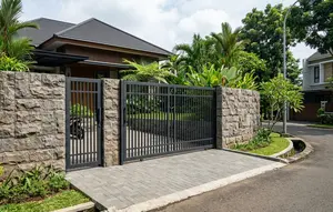 6 Desain Pagar Rumah yang Aman dan Estetis, Cocok untuk Berbagai Gaya Hunian