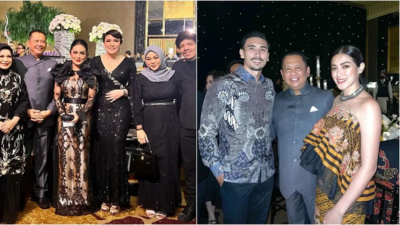 7 Potret Artis di Ultah ke-60 Ketua MPR RI Bambang Soesatyo, Bertabur Bintang