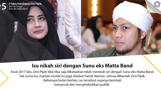 [Bintang] 5 Fakta Kehidupan Umi Pipik, dari Uje hingga Sunu eks Matta Band