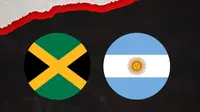 Uji Coba - Jamaika Vs Argentina (Bola.com/Bayu Kurniawan Santoso)