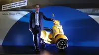 PT Piaggio Indonesia kembali memperkaya lini produknya dengan menghadirkan Vespa GTS Super 150 i-get ABS. (Septian / Liputan6.com)