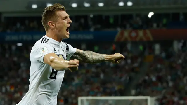 FOTO: Sensasi Gol Injury Time yang Banyak Terjadi di Piala Dunia 2018