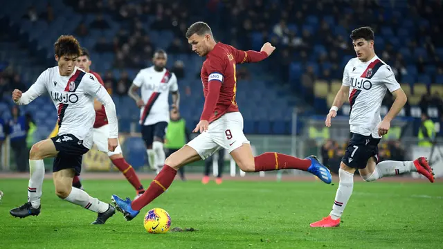AS Roma Keok Dihajar Bologna di Kandang Sendiri