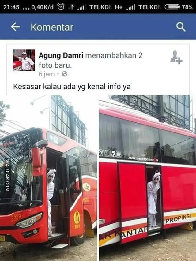 Penumpang bus (Ist)