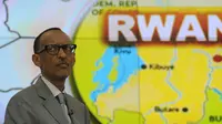 Paul Kagame (Presiden Rwanda) (Liputan6.com/Helmi Fithriansyah)