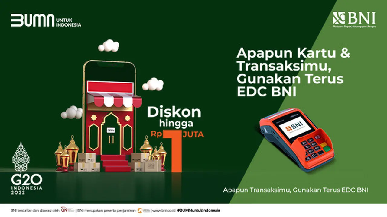Transaksi Dikado Makin Banyak, Dapatkan Cashback Rp500.000 dari BNI
