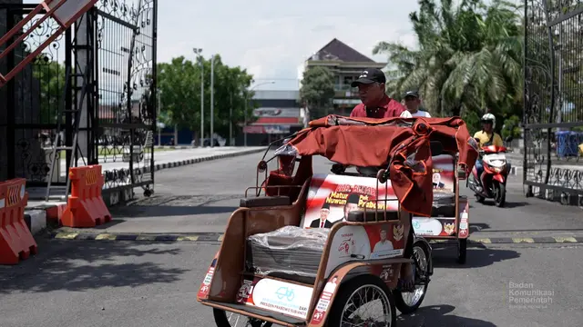 Bantuan Becak Listrik Presiden