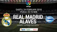 La Liga_Real Madrid Vs Deportivo Alaves (Bola.com/Adreanus Titus)