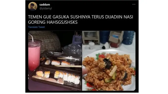6 Menu Kombinasi Makan Sushi Ini Kelewat Unik, Bikin Heran
