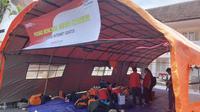Posko BNPB yang berlokasi di Pendopo Bupati Cianjur telah tersedia layanan internet  gratis.