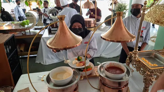 Menu Hidangan Resepsi Pernikahan Kaesang dan Erina