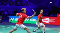 Ganda putra Indonesia, Kevin Sanjaya Sukamuljo/Marcus Fernaldi Gideon. (PBSI)