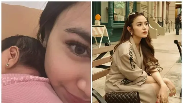 Potret Wajah Bare Face vs Makeup Mahalini. (instagram/mahaliniraharja)