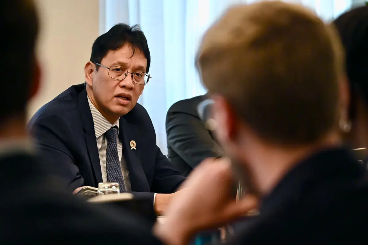 Menkeu Purbaya Yudhi Sadewa bertemu dengan IMF, Bank Dunia, lembaga pemeringkat internasional, serta 18 lembaga investasi global di Washington, DC, Amerika Serikat. (Foto: Bakom RI)