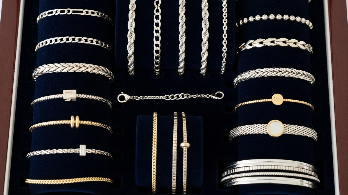 13 Model Gelang Rantai 7 Gram Emas Putih yang Elegan, Pilihan Tepat untuk Semua Momen