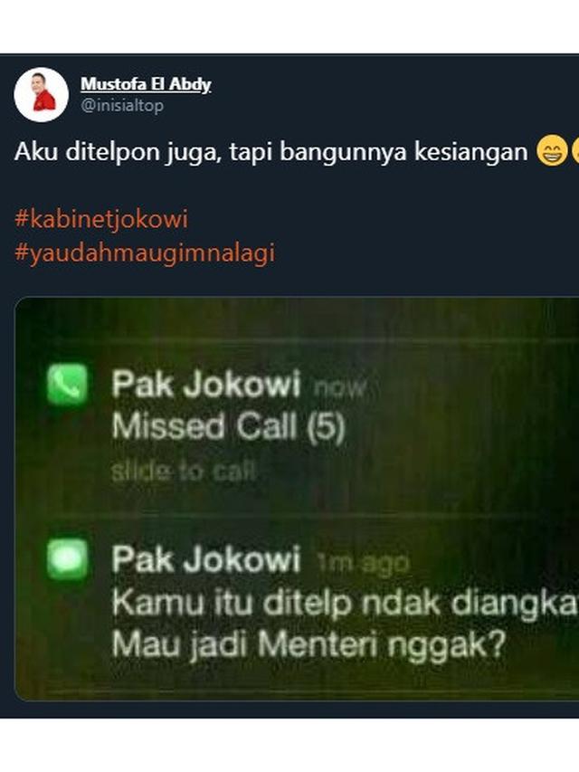 6 Meme Kocak Kabinet Jokowi Ala Warganet Ini Bikin Ketawa Geli Hot Liputan6 Com
