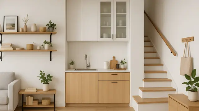 Cara Membuat Rumah Minimalis 6x9 Meter Terlihat Lega/ Ilustrasi gambar AI