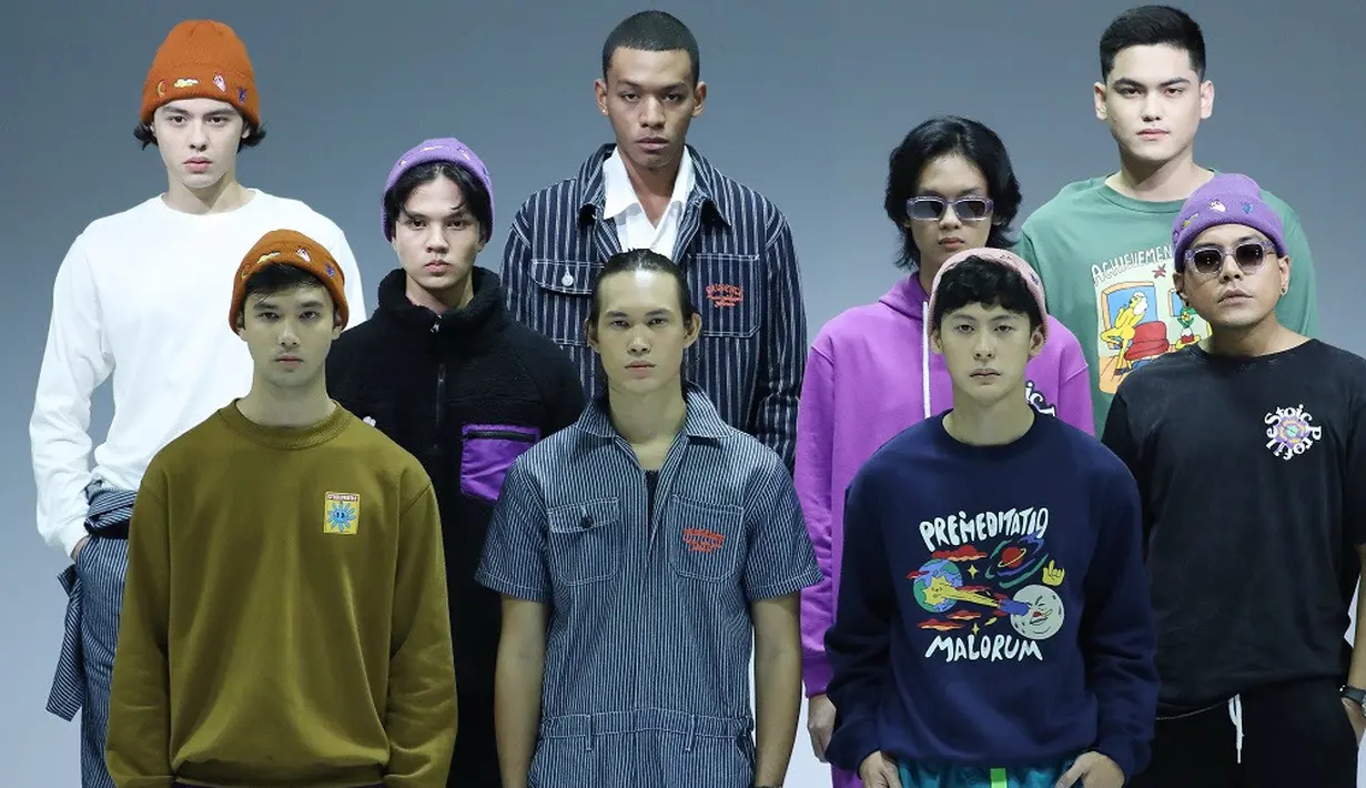 Pertama ada koleksi dari Reclays yang menampilkan koleksi berupa hoodie,beanies, t-shirt hingga outerwear.(JFW).