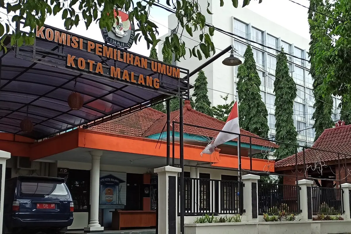 Kantor KPU Kota Malang. (Istimewa)