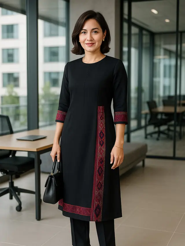 Model Outfit Ibu Pejabat yang Elegan dan Berwibawa