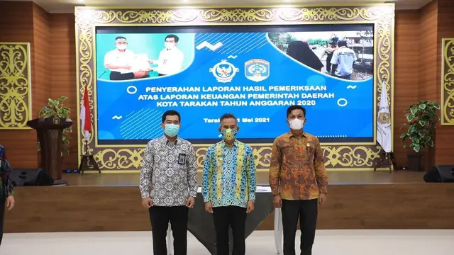 Pemkot Tarakan Pertahankan Opini WTP, Dua Tahun Berturut-turut Raih Opini Tertinggi