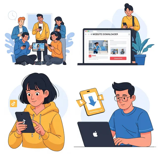 Cara Download Video TikTok Tanpa Aplikasi Tambahan.