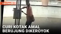 Nekat Curi Kotak Amal, Seorang Pria Dikeroyok Warga