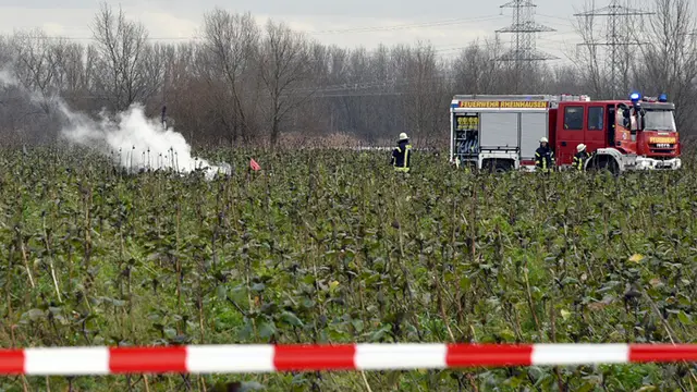 Pesawat dan Helikopter Tabrakan di Jerman