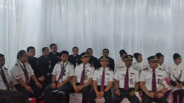 Lion Air Sambut 18 Awak Kabin Pesawat Pengevakuasi WNI dari Wuhan