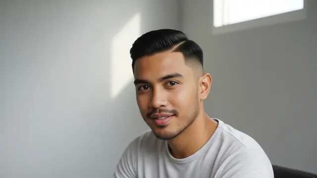 Gaya Rambut Pria Agar Terlihat Muda di 2025/ Ilustrasi AI