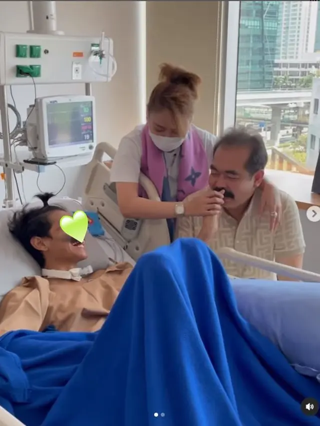 6 Momen Inul Daratista Jenguk David Ozora, Penasaran Ingin Pegang Kumis Adam Suseno