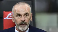 Stefano Pioli yakin Inter menang lawan AC Milan. (AFP / MIGUEL MEDINA)