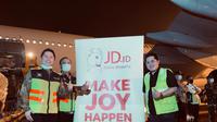JD.com, induk perusahaan JD.id mengirimkan jutaan alat kesehatan, dari Guangzhou, China ke Jakarta, Indonesia pada Kamis, 30 April 2020. Dok JD.id