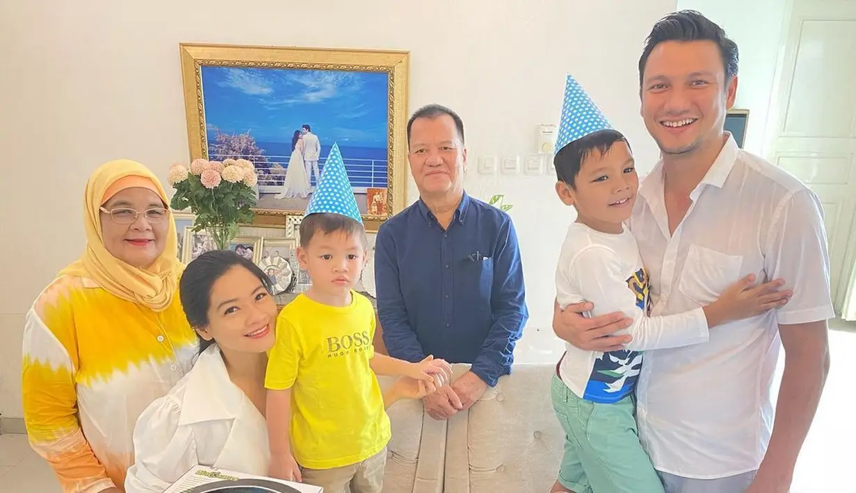 Ultah Anak Titi Kamal dan Christian Sugiono (Instagram/titi_kamall)