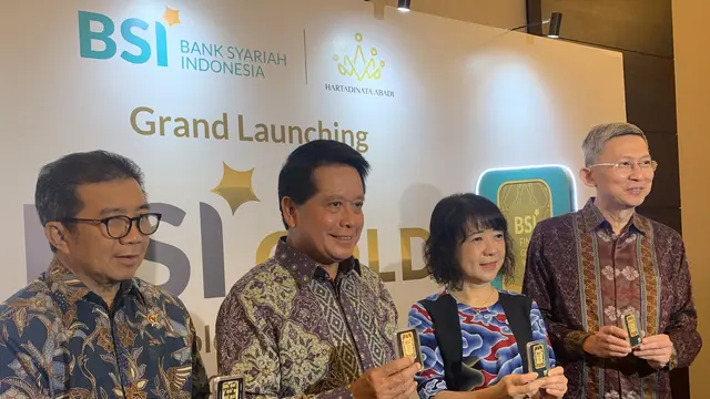 Harga Emas Berkilau, Cicil Emas BSI Tumbuh 174,32%