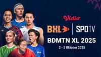 Festival Bulu Tangkis Terbesar, BDMNTN XL Jakarta 2025 Siap Menghibur Saksikan di Vidio