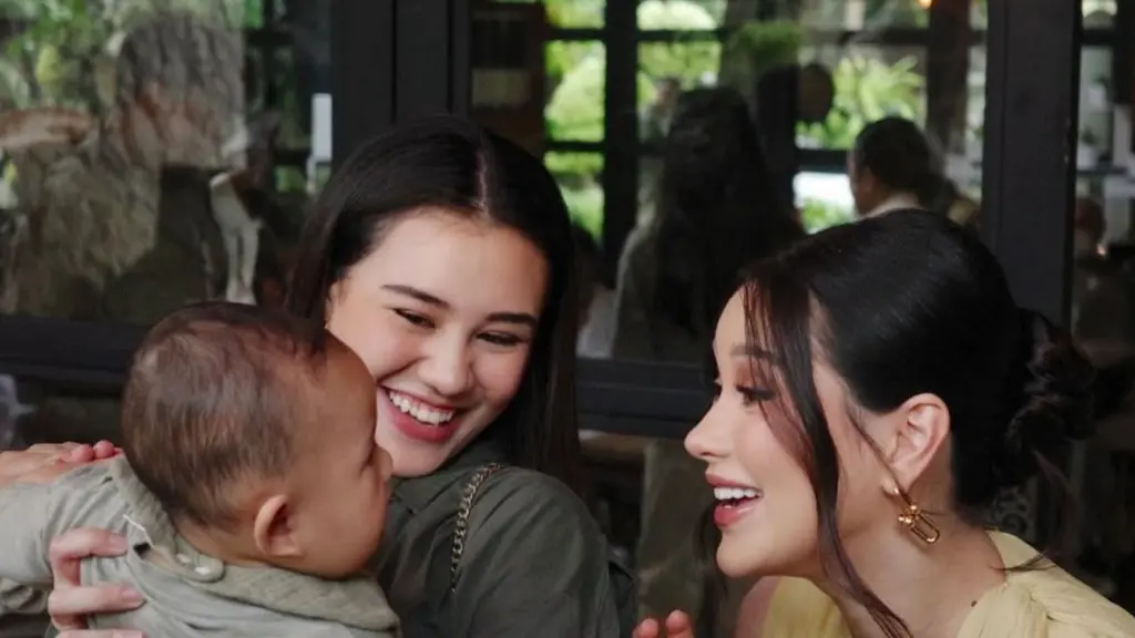 Aaliyah Massaid Saat Gender Reveal Alyssa Daguise. [@aaliyah.massaid]