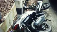 Keempat remaja Brebes yang menumpang satu sepeda motor matic itu diduga menjadi korban penculikan setelah tak ada kabar sejak Sabtu petang. (Liputan6.com/Fajar Eko Nugroho)