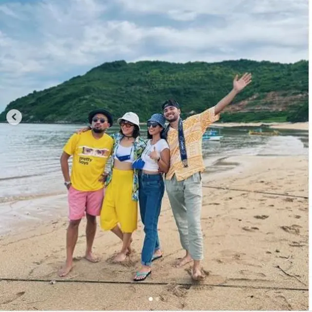 Suka Unggah Foto Liburan di Pantai, Refal Hady Banjir Rayuan Manis Penggemar