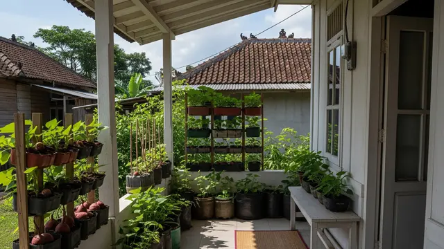 9 Teras Rumah Kampung Jadi Kebun Mandiri Pangan, Wujudkan Ketahanan Keluarga
