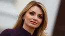 Istri Presiden Meksiko, Angelica Rivera saat hadir di Berlin, Jerman, 11 April 2016. Presiden Meksiko Enrique Pena Nieto bersama sang istri disambut langsung oleh Presiden Jerman Joachim Gauck.(REUTERS / Hannibal Hanschke)  