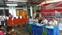 Deputi Pemberantasan BNN memimpin pemusnahan barang bukti (Liputan6.com/Nanda Perdana)
