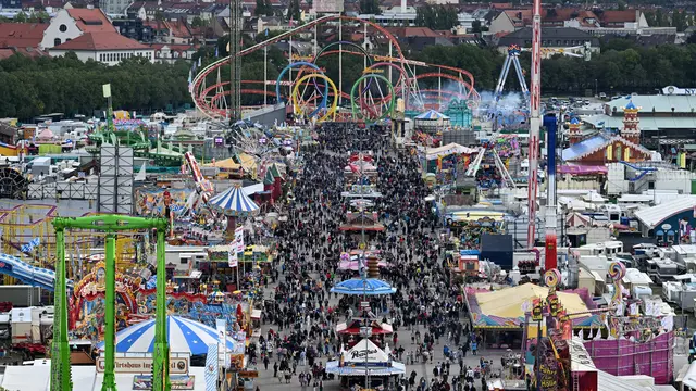 Begini Ramainya Pesta Bir Oktoberfest di Jerman