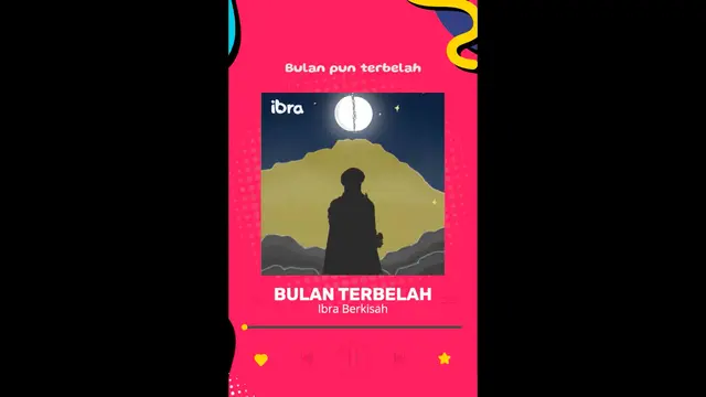 Kisah Salah Satu Mukjizat Nabi Muhammad SAW dituangkan dalam lagu Bulan Terbelah oleh Serial Ibra Berkisah. (YouTube Ibra Berkisah)
